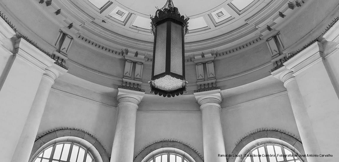 Ramal da Lousã. Estação de Coimbra. Fotografia de António Carvalho