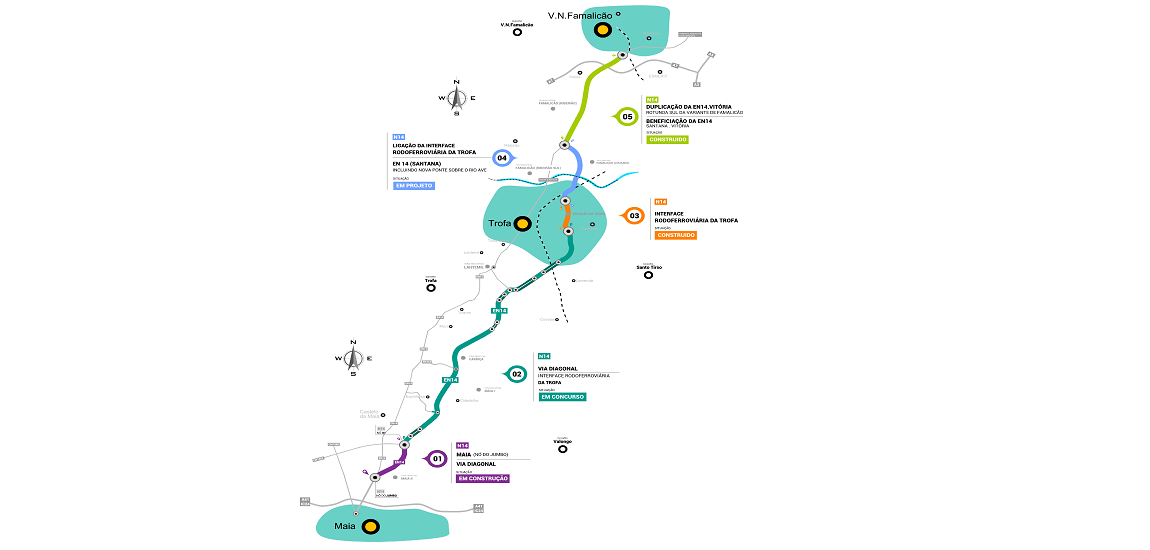 mapa EN14