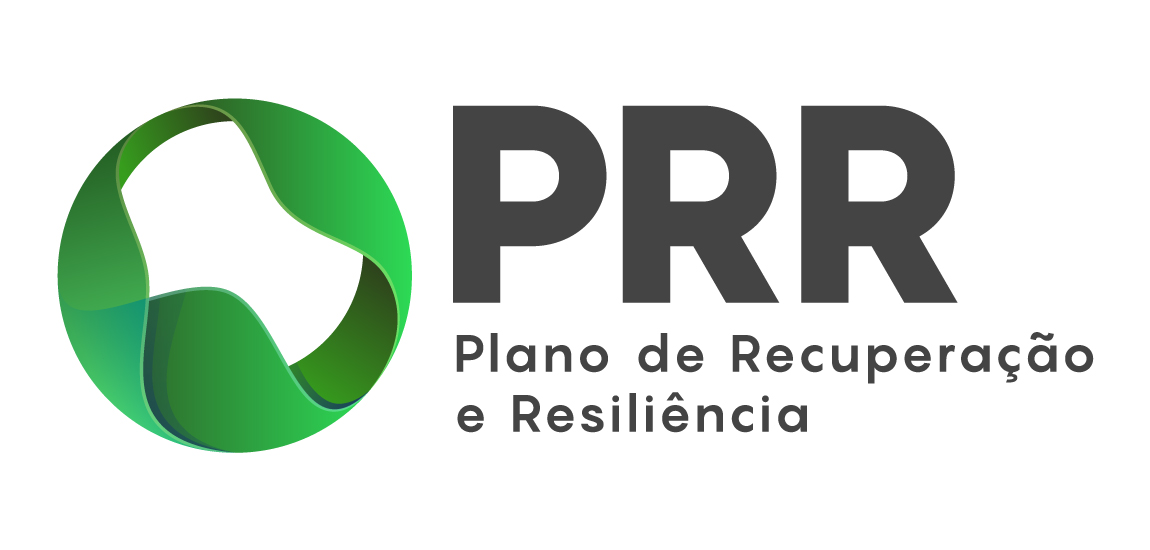 Imagem do logo do Plano de Recuperação e Resiliência - PRR