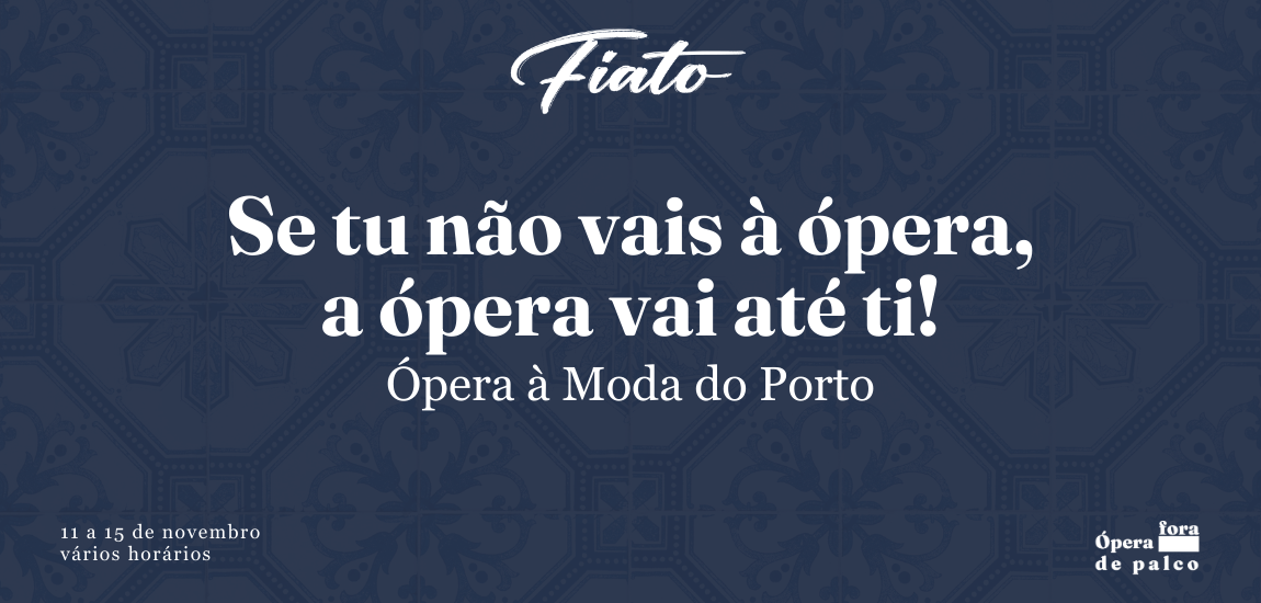 Fotografia dos concertos “Ópera à Moda do Porto”