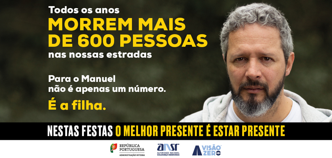 Fotografia da campanha da ANSR “O melhor presente é estar presente”: fotografia 1