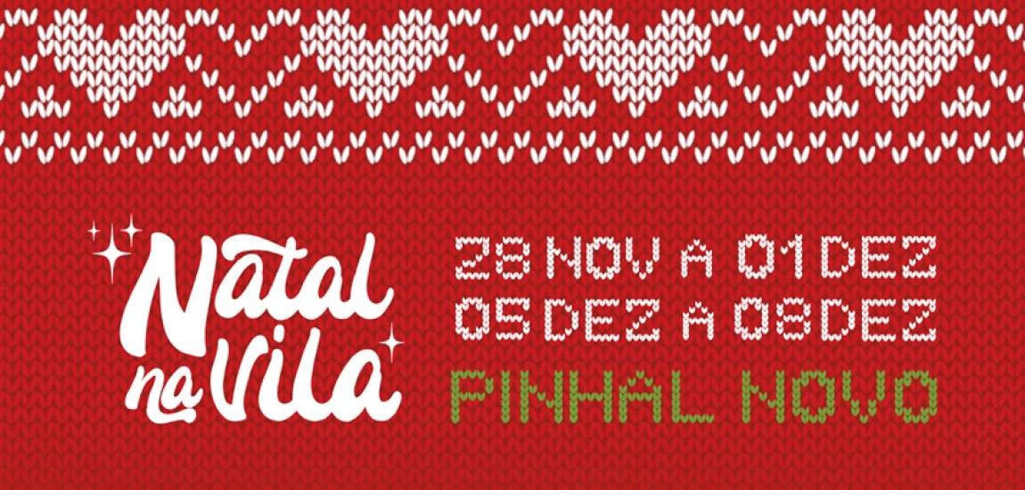 Natal na Vila na Estação de Pinhal Novo