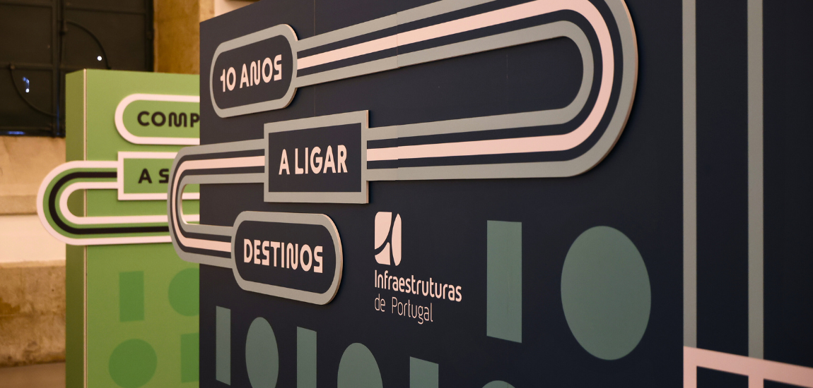 Infraestruturas de Portugal celebra 10 anos com exposição