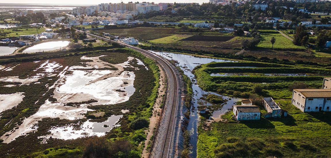 Foto da Linha do Algarve, Troço Faro - Vila Real De Santo António