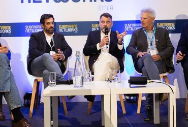 Imagem da presença da IP no Submarine Networks EMEA 2024