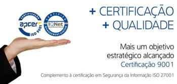 IP Telecom obtém certificação ISO 9001:2015