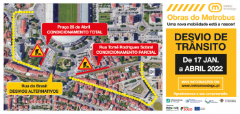 Obras Metro Mondego