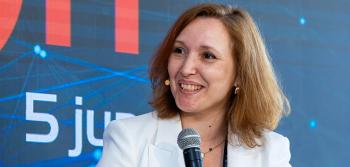 Fotografia de Ana Gouveia, Diretora de Sistemas de Gestão e Cibersegurança da IP Telecom